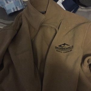 Zip up fleece jacket